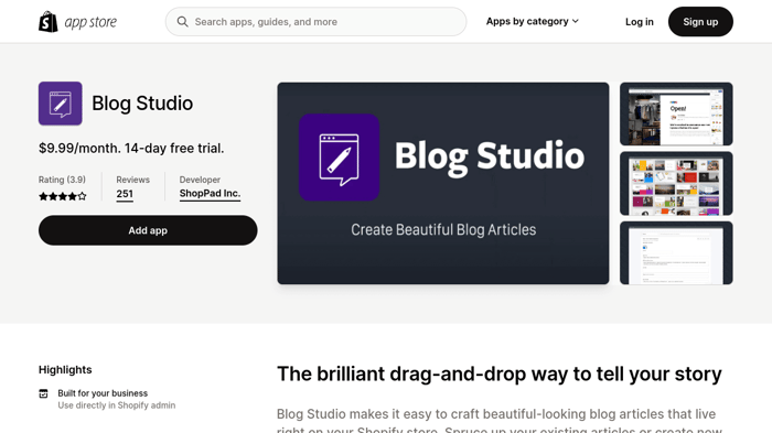 BlogStudio