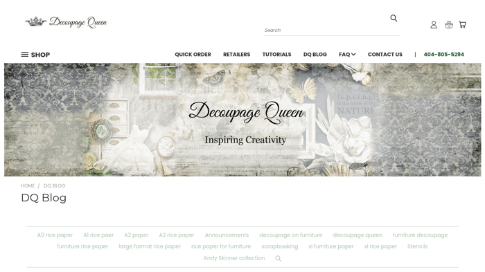 Decoupage Queen