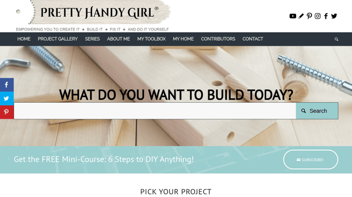 Pretty Handy Girl