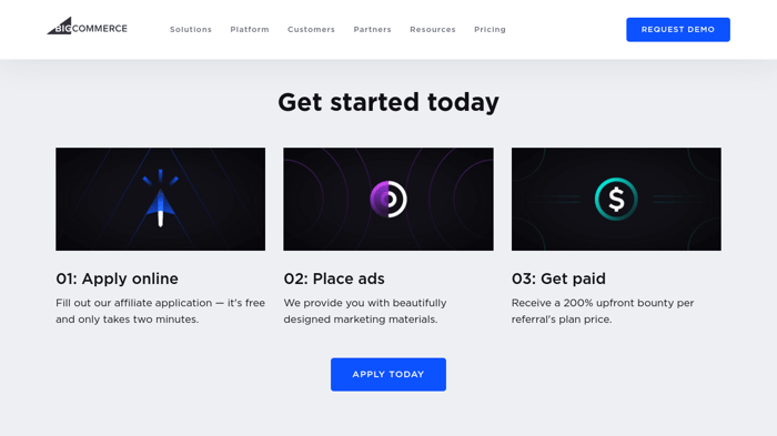 How to join bigcommerce affiliate program