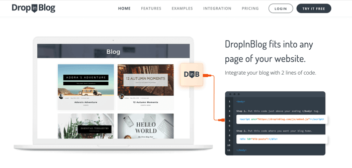 Blog setup checklist: DropInBlog