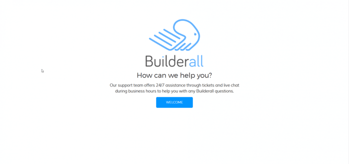 Builderall support page