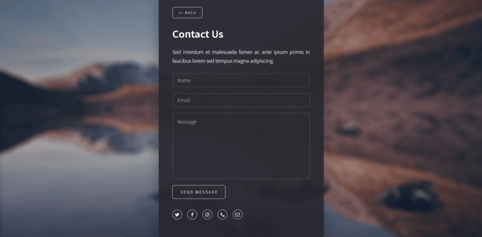 Carrd themes