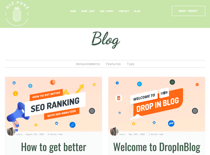 new blog