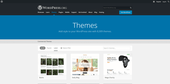 WordPress themes