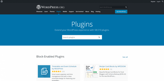 WordPress extentions
