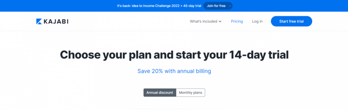 Kajabi pricing is Kajabi worth it: pricing plans