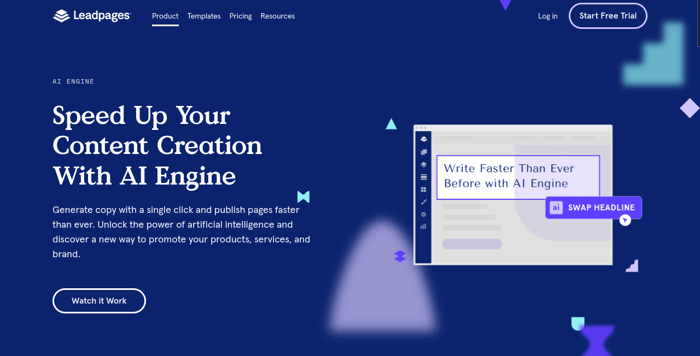 Leadpages AI assist