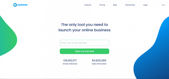 Systeme home page