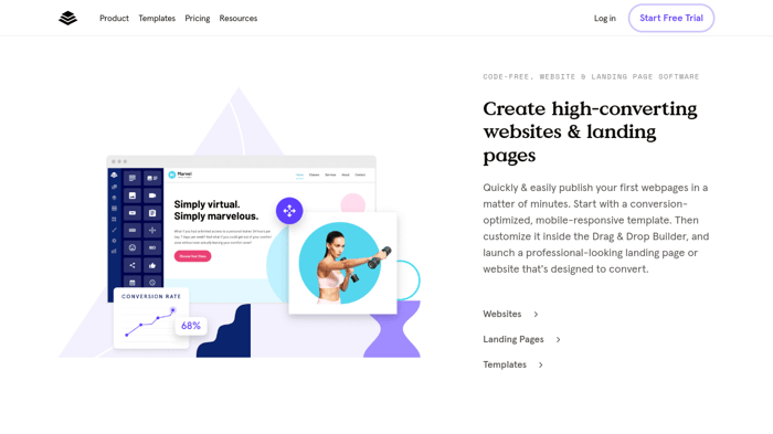 Leadpages build high converting pages