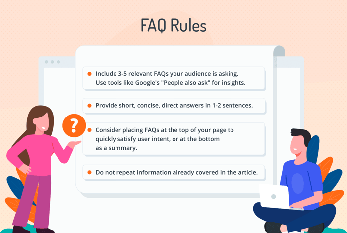 FAQs for SEO
