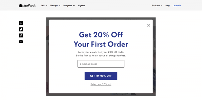 Shopify Plus percentage off Shopify Scripts
