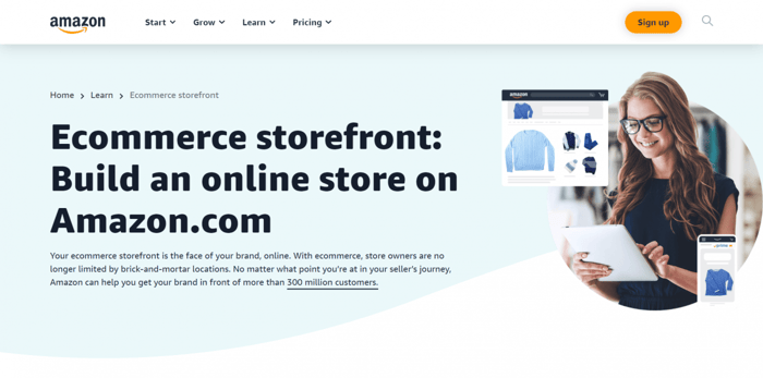 Amazon ecommerce store brand