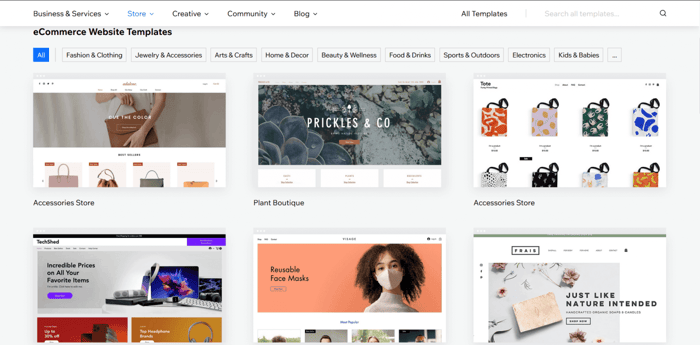 Wix templates