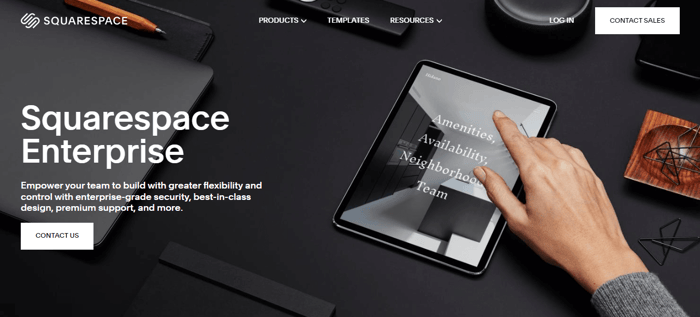 Squarespace enterprise