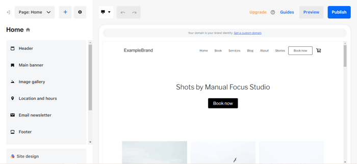 Square online editor