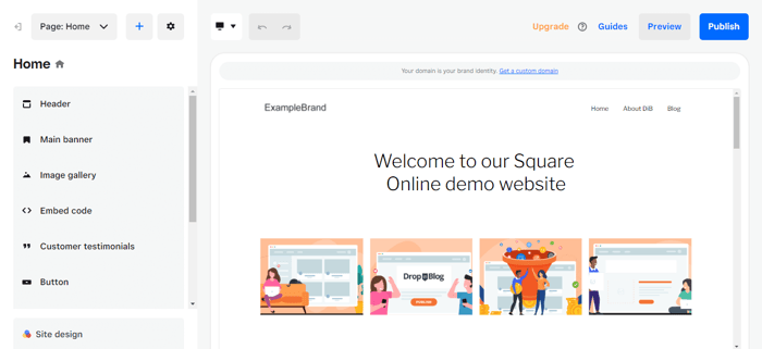 square vs wix