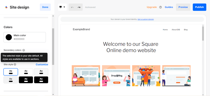 square vs wix