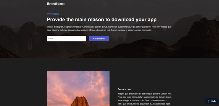 Instapage template app download 7