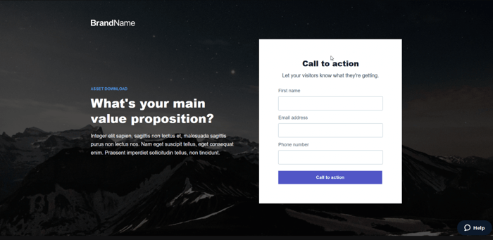 Instapage template asset download 1