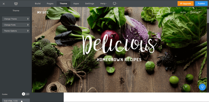 Weebly vs Wix: Weebly edit html css