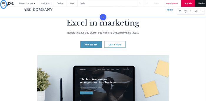 Yola editor