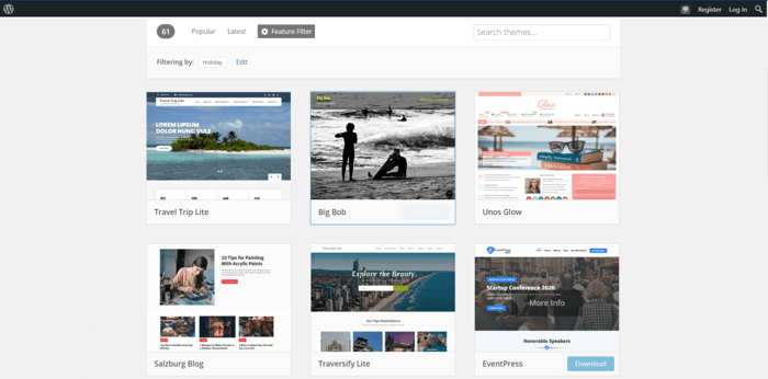 WordPress themes
