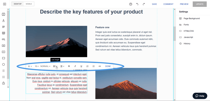 What is Instapage - Instapage page builder edit