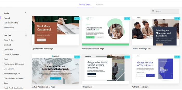 What is Leadpages: Leadpages templates