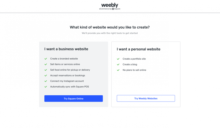 What is Weebly: Business website and personal website
