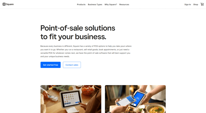 What is Weebly: Square point of sale
