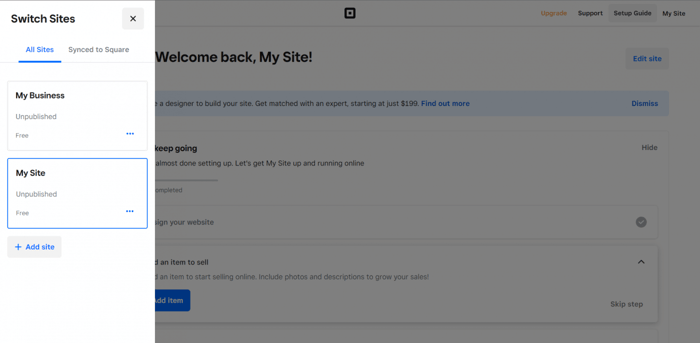 What is Weebly: Weebly square switch websites