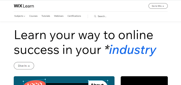 Wix learn