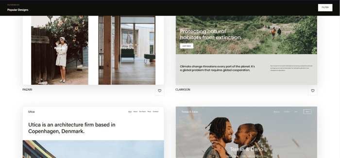 Squarespace templates