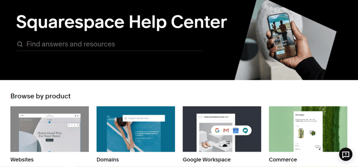 Squarespace help center - Wix vs Squarespace