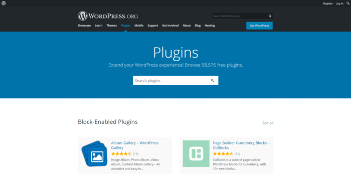 WordPress plugins