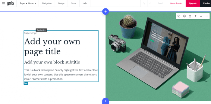 Yola editor
