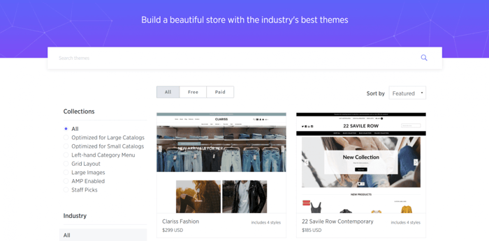 BigCommerce themes