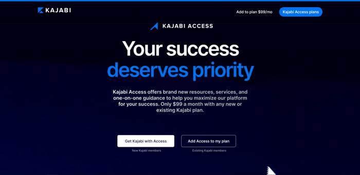 Kajabi access