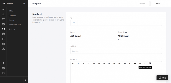 Teachable email marketing