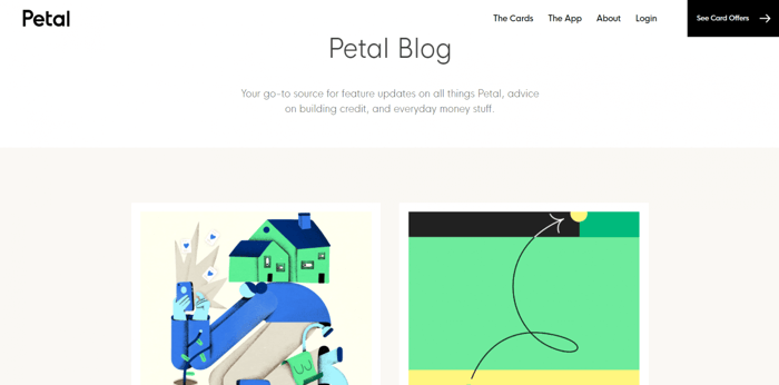Petal blog Webflow CMS