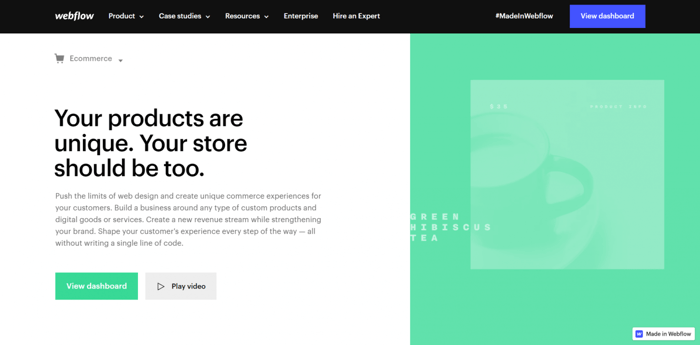 Webflow Ecommerce