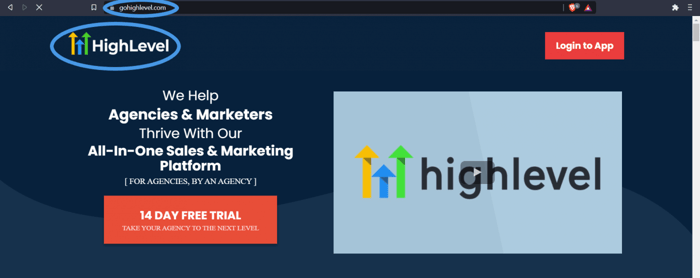 HighLevel domain name