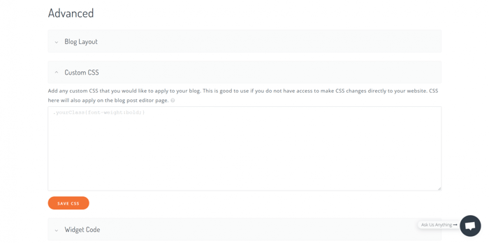 DropInBlog custom CSS