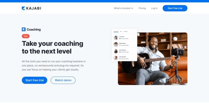 Kajabi course coaching learning