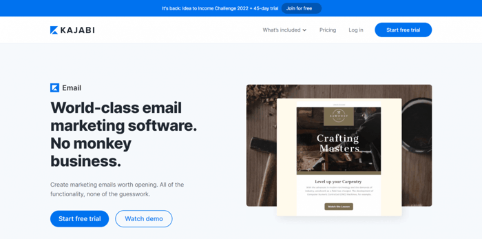Kajabi email marketing automation