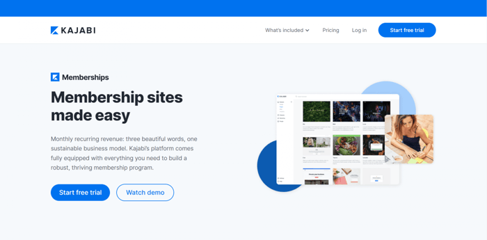 Kajabi membership sites