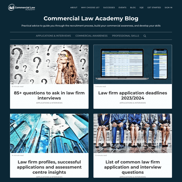 Commercial Law Academy Blog