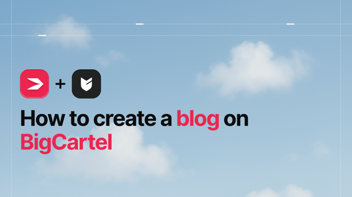 Big Cartel Blog