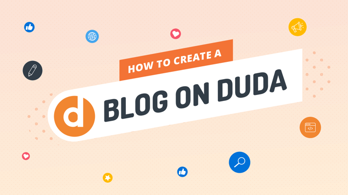 How to Add a Blog to Duda